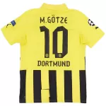 M.GÖTZE #10 Retro Borussia Dortmund UCL Home Jersey 2012/13 - minejerseys