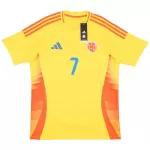 L.DÍAZ #7 Colombia Home Jersey Copa America - minejerseys