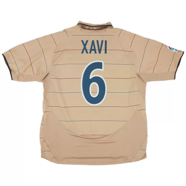 Xavi #6 Retro Barcelona Away Jersey 2003/05 - minejerseys