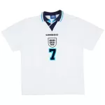 BECKHAM #7 Retro England Home Jersey Euro Cup 1996 - minejerseys