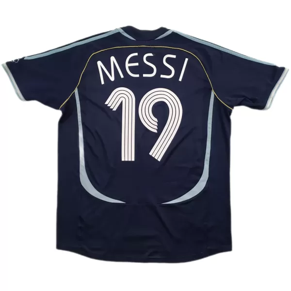 Messi #19 Retro Argentina Away Jersey World Cup 2006 - minejerseys