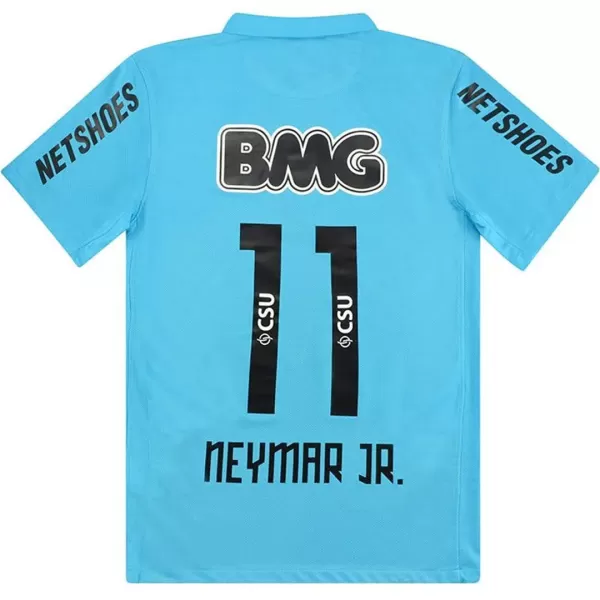 Neymar Jr #11 Retro Santos FC Third Jersey 2012 - minejerseys