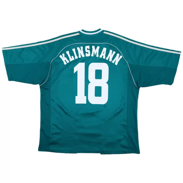 KLINSMANN #18 Retro Germany Away Jersey World Cup 1998 - minejerseys