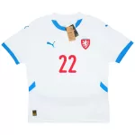 SOUČEK #22 Czech Away Jersey Euro - minejerseys