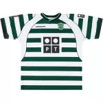 C.RONALDO #28 Retro Sporting Lisbon Home Jersey 2002/03 - minejerseys