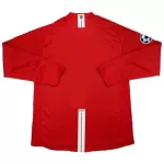 Retro Manchester United UCL Final Home Long Sleeve Jersey 2007/08 - minejerseys