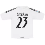 Beckham #23 Retro Real Madrid Home Jersey 2005/06 - minejerseys