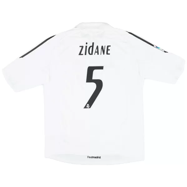 Zidane #5 Retro Real Madrid Home Jersey 2005/06 - minejerseys