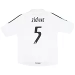 Zidane #5 Retro Real Madrid Home Jersey 2005/06 - minejerseys