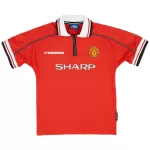 BECKHAM #7 Retro Manchester United Home Jersey 1999/00 - minejerseys