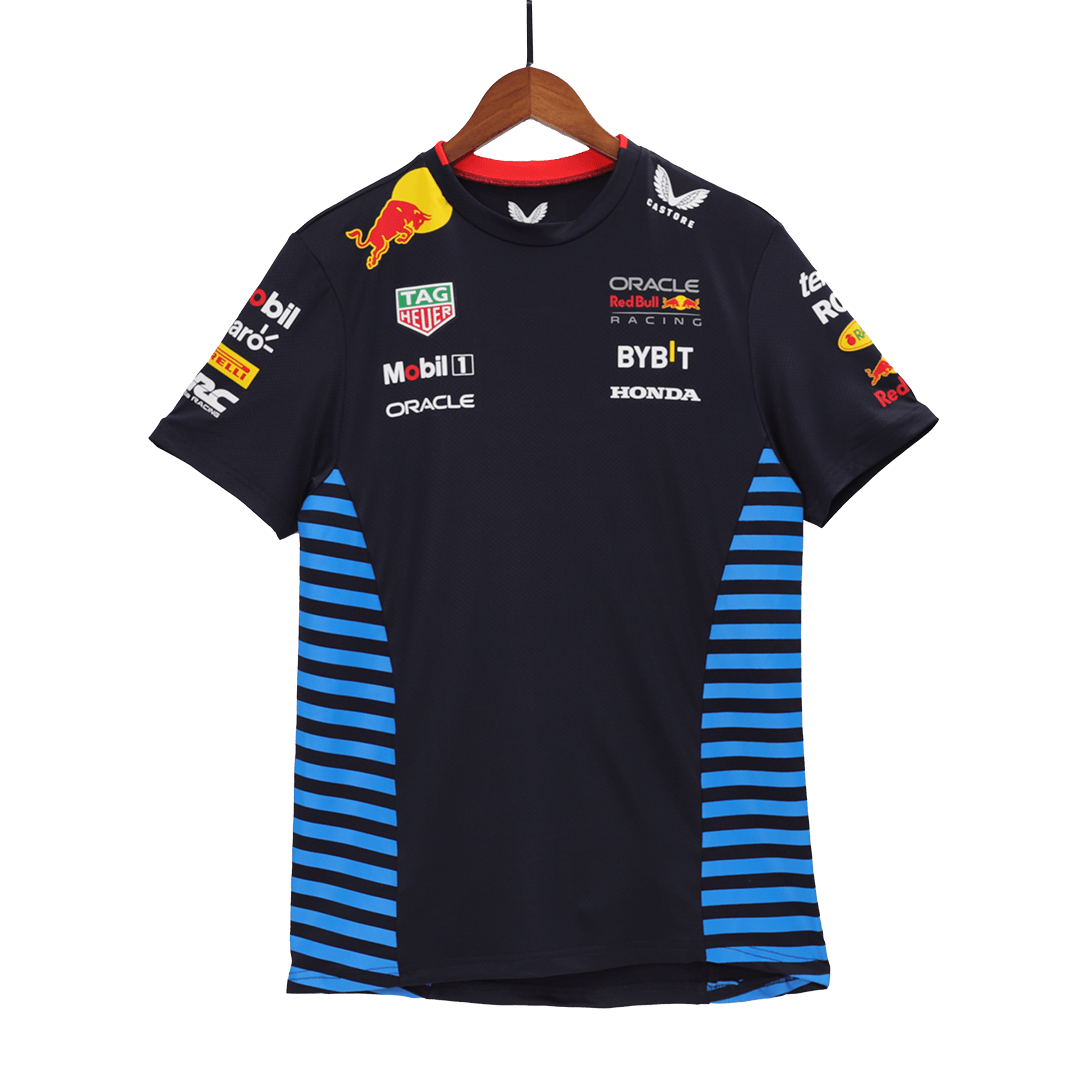 Free Oracle Red Bull F1 Racing Team Set up T-Shirt 2024 - Image 4