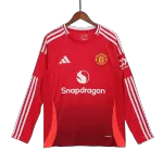 Manchester United Home Long Sleeve Jersey - minejerseys