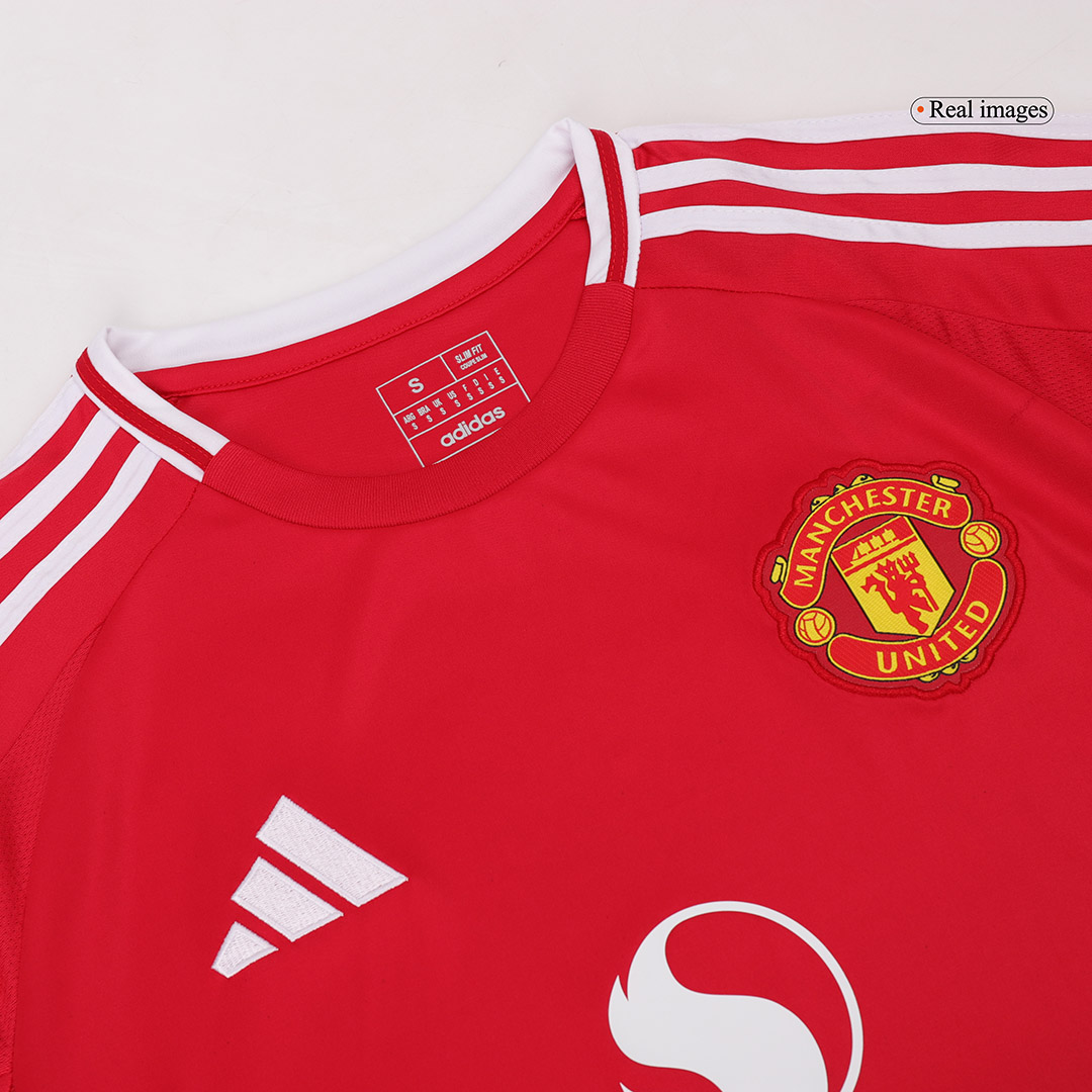Manchester United Home Long Sleeve Jersey 2024/25 - Image 9
