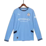 Manchester City Home Long Sleeve Jersey - minejerseys
