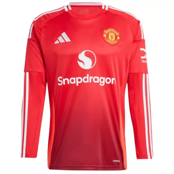 Manchester United Home Long Sleeve Jersey - minejerseys
