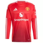 Manchester United Home Long Sleeve Jersey - minejerseys