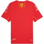 [Free] Scuderia Ferrari F1 Racing Team Charles Leclerc Driver T-Shirt - minejerseys