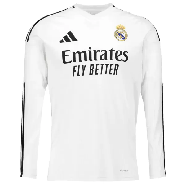 Real Madrid Home Long Sleeve Jersey - minejerseys