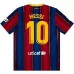 Messi #10 Retro Barcelona Home Jersey 2020/21 - minejerseys