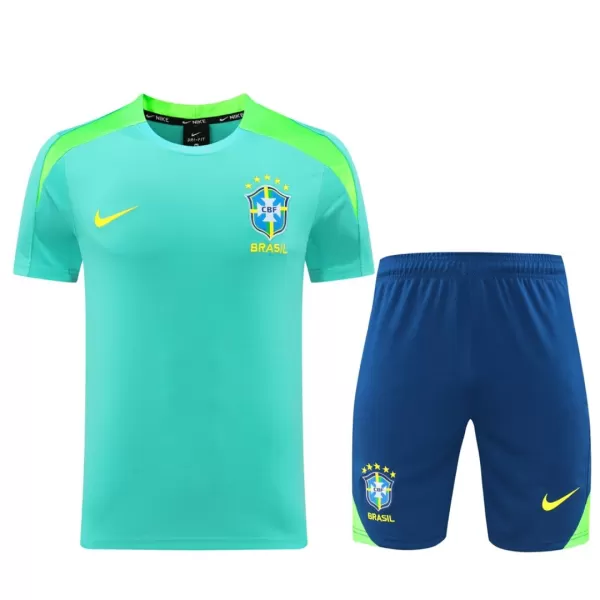 Brazil Pre-Match Kit Green Copa America - minejerseys