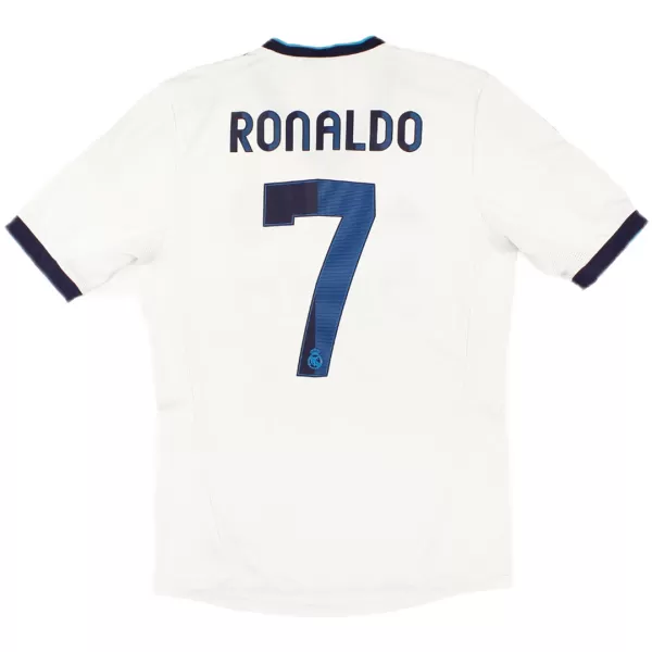 RONALDO #7 Retro Real Madrid Home Jersey 2012/13 - minejerseys