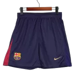 Barcelona Home Soccer Shorts - minejerseys