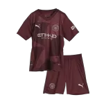 Kids Manchester City Third Jersey Kit - minejerseys