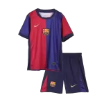Kids Barcelona Home Spotify Logo Without Text Jersey Kit - minejerseys