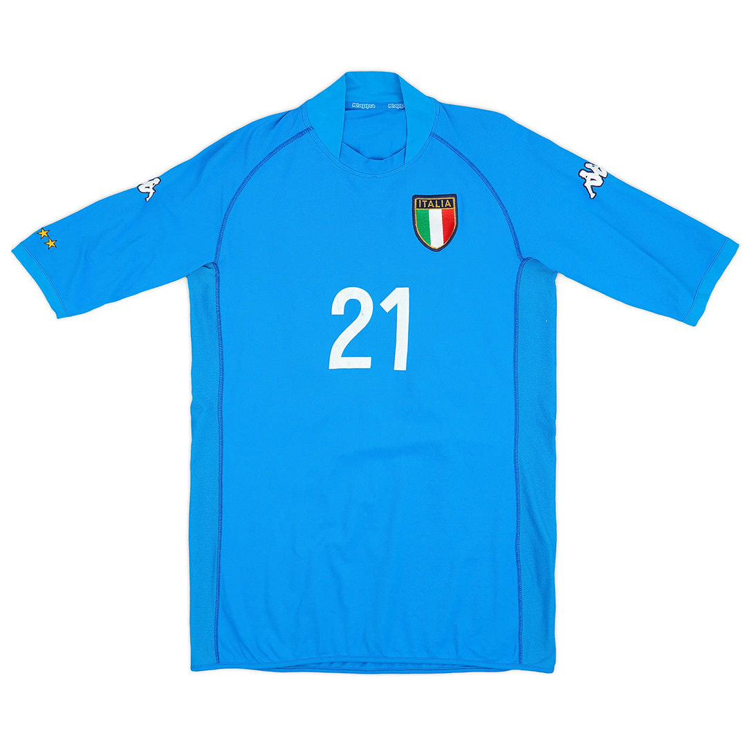 Vieri x Retro Italy Home Jersey World Cup 2002 - Image 2