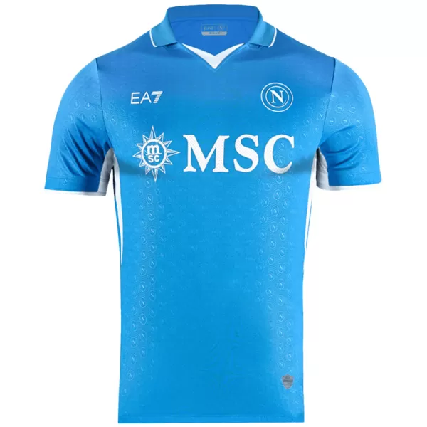 Napoli Home Match Jersey Player Version - minejerseys