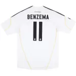 BENZEMA #11 Retro Real Madrid Home Jersey 2009/10 - minejerseys