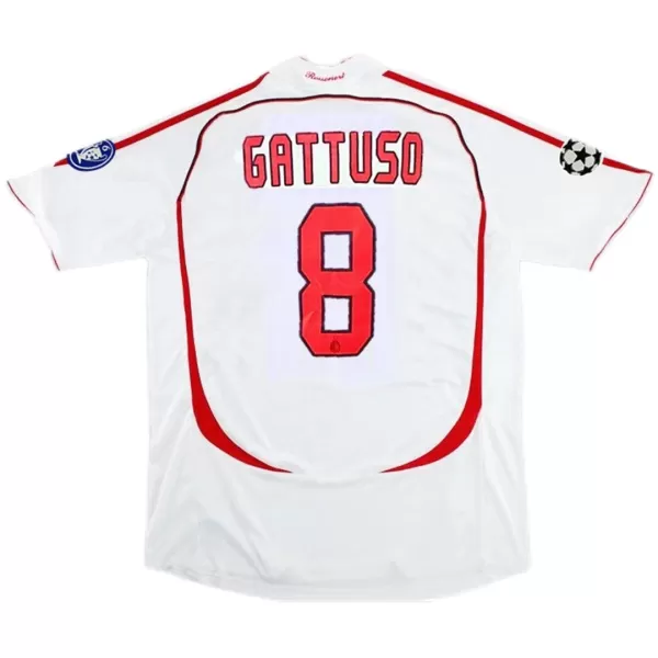 GATTUSO #8 Retro AC Milan UCL Final Away Jersey 2006/07 - minejerseys