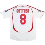 GATTUSO #8 Retro AC Milan UCL Final Away Jersey 2006/07 - minejerseys