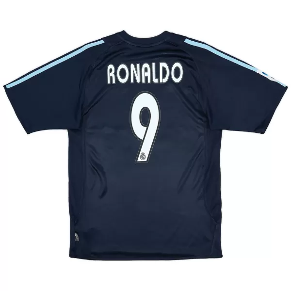 RONALDO #9 Retro Real Madrid Away Jersey 2003/04 - minejerseys