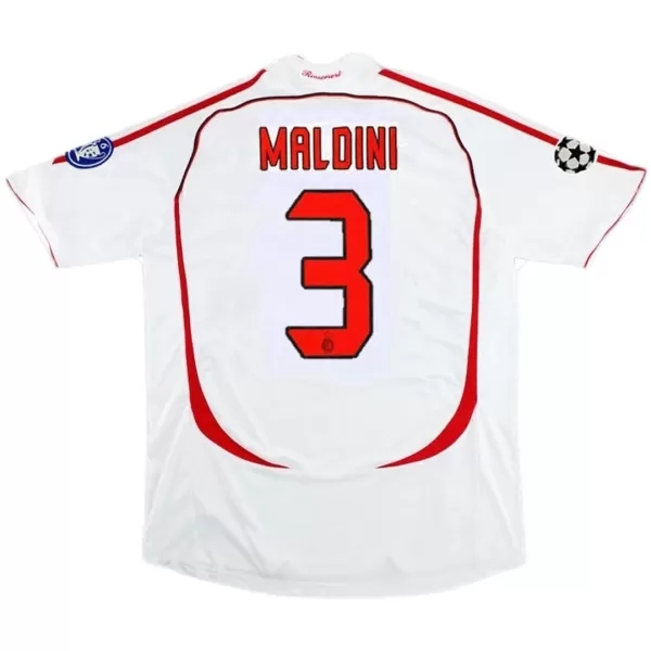 MALDINI #3 Retro AC Milan UCL Final Away Jersey 2006/07 - minejerseys