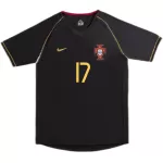 C.RONALDO #17 Retro Portugal Away Jersey World Cup 2006 - minejerseys