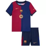 Kids Barcelona Home Spotify Logo Without Text Jersey Kit - minejerseys