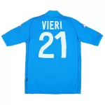 VIERI #21 Retro Italy Home Jersey World Cup 2002 - minejerseys