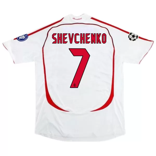 SHEVCHENKO #7 Retro AC Milan UCL Final Away Jersey 2006/07 - minejerseys