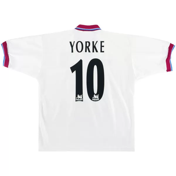 YORKE #10 Retro Aston Villa Away Jersey 1996/98 - minejerseys