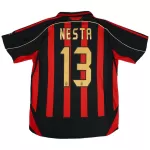 NESTA #13 Retro AC Milan Home Jersey 2006/07 - minejerseys
