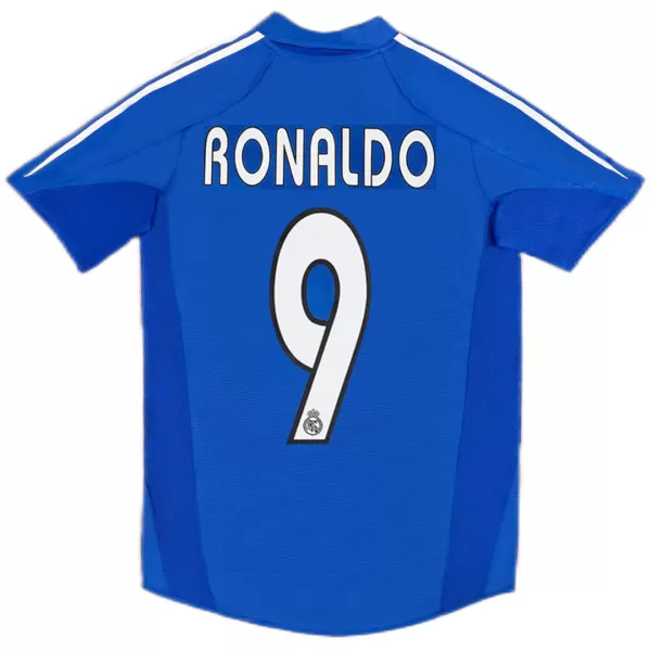 RONALDO #9 Retro Real Madrid Third Jersey 2004/05 - minejerseys