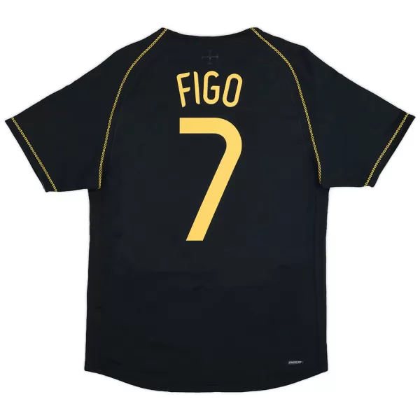 FIGO #7 Retro Portugal Away Jersey World Cup 2006 - minejerseys