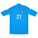 VIERI #21 Retro Italy Home Jersey World Cup 2002 - minejerseys