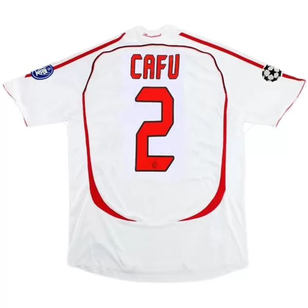 CAFU #2 Retro AC Milan UCL Final Away Jersey 2006/07 - minejerseys