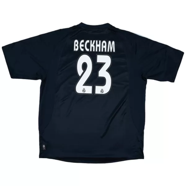 BECKHAM #23 Retro Real Madrid Away Jersey 2003/04 - minejerseys