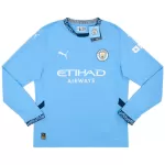 Manchester City Home Long Sleeve Jersey - minejerseys