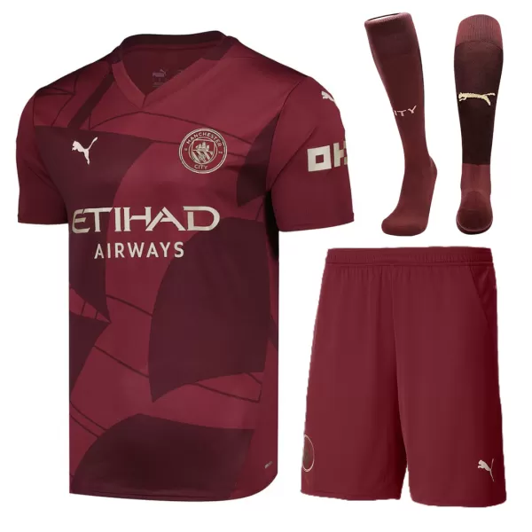 Manchester City Third Full Jersey Kit - minejerseys