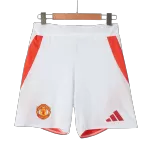 Manchester United Home Match Shorts - minejerseys