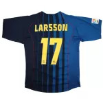 LARSSON #17 Retro Barcelona Away Jersey 2004/05 - minejerseys
